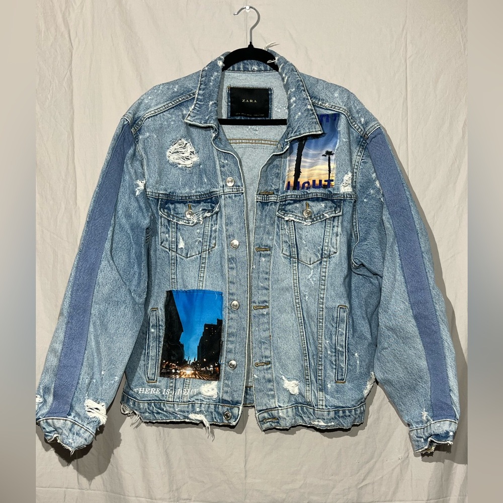 Zara Oversized Men’s Jean jacket